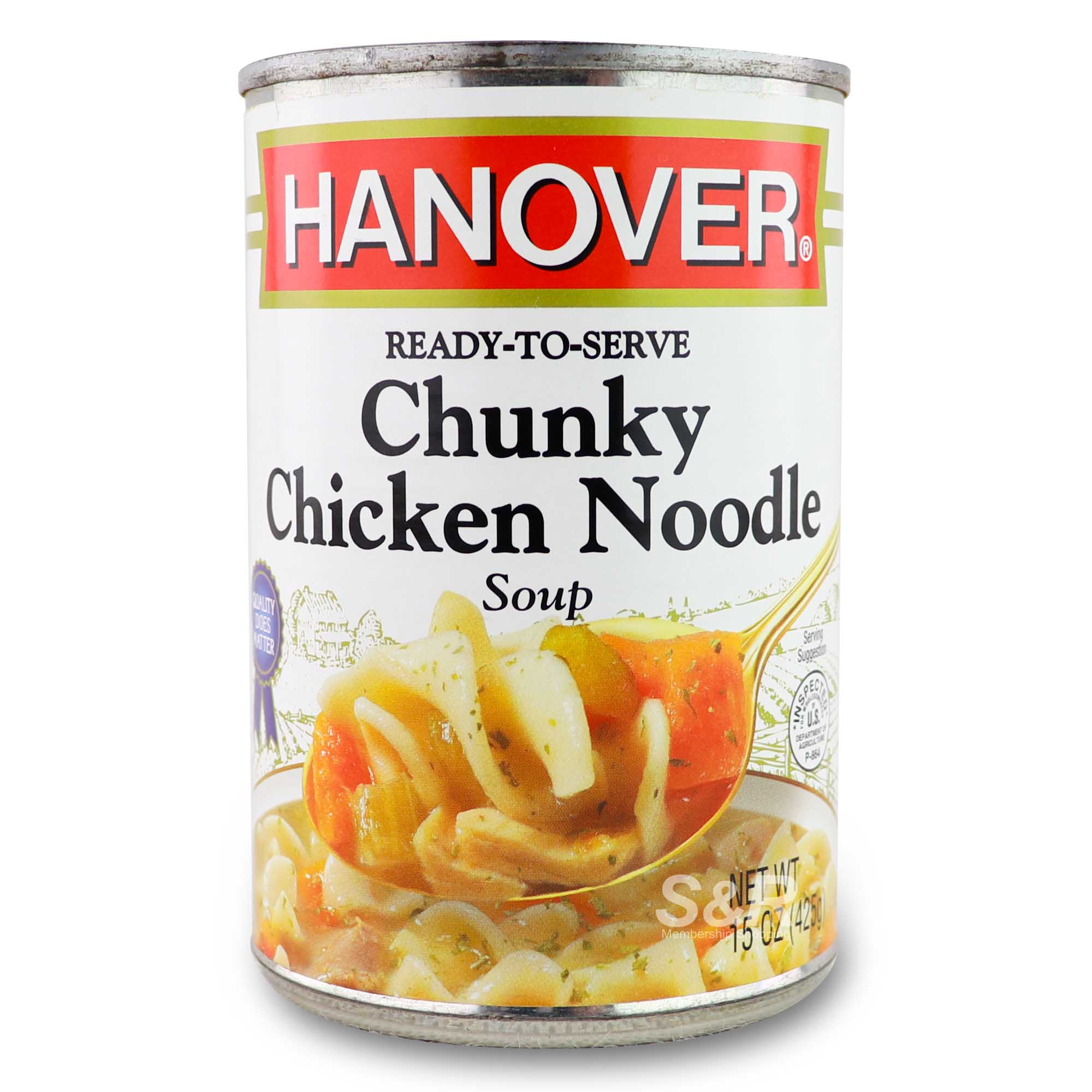 Hanover Chunky Chicken Noodle Soup 425g